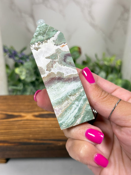 Green Unicorn Jasper Towers
