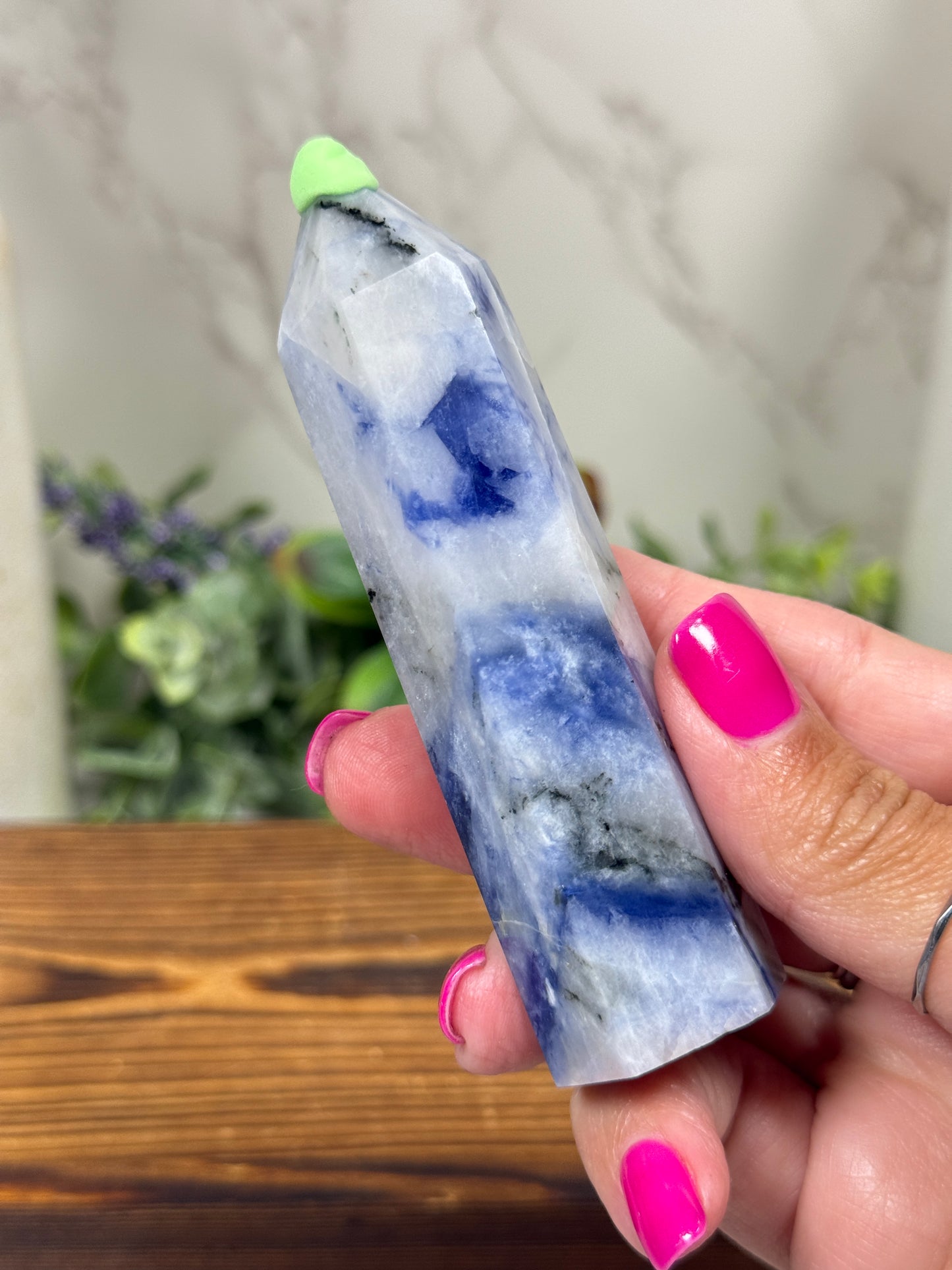 Blue Afghanite Towers