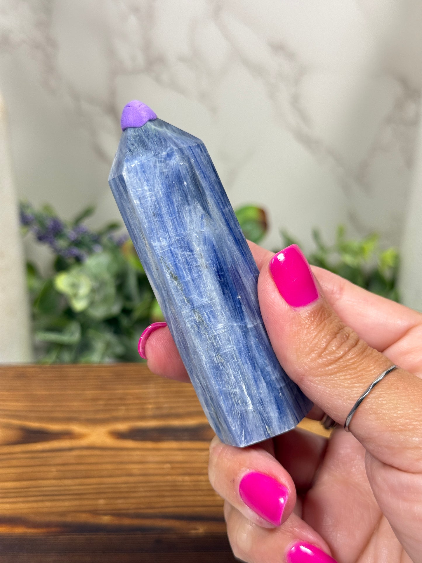 Blue Kyanite Towers