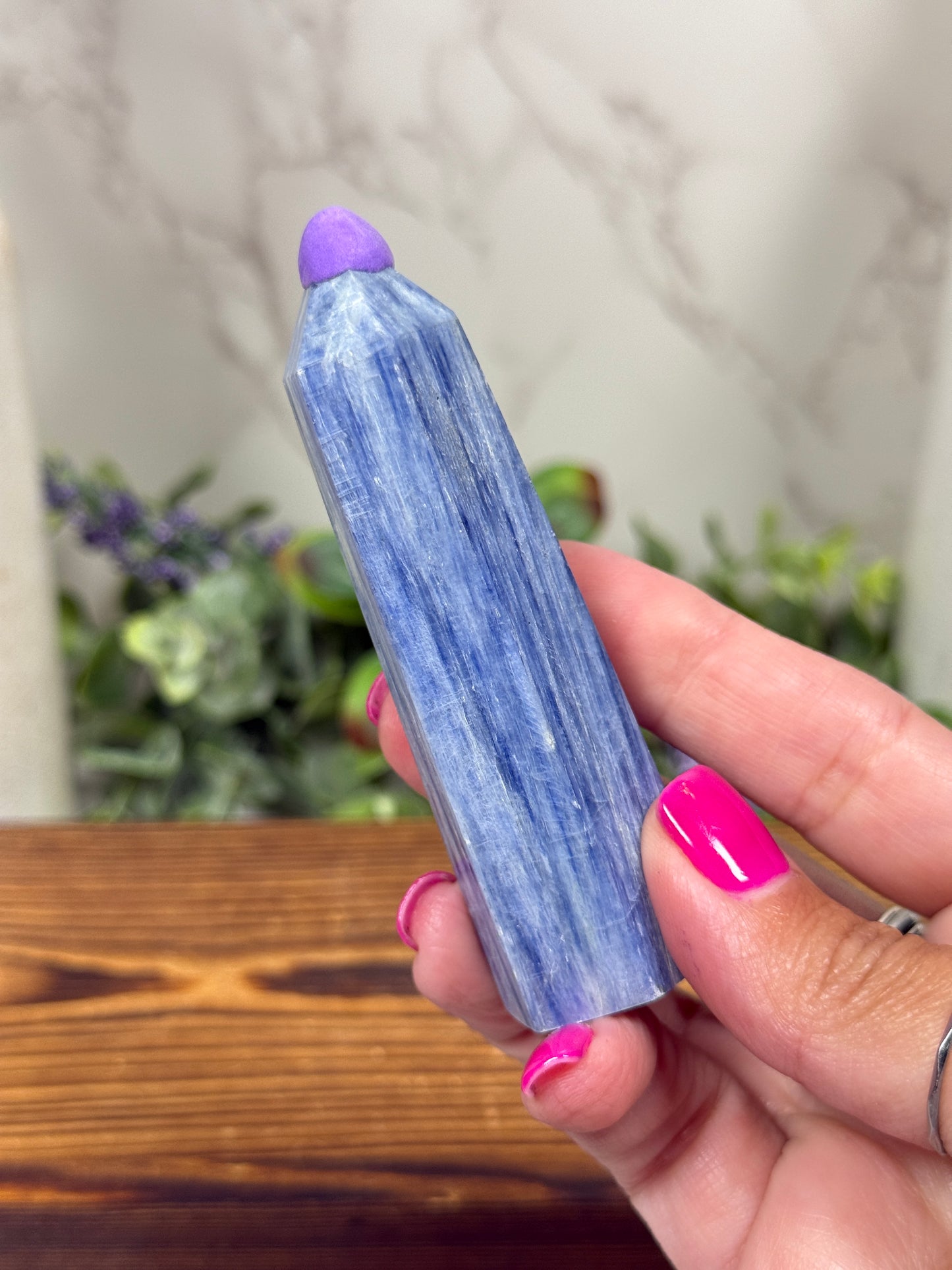 Blue Kyanite Towers