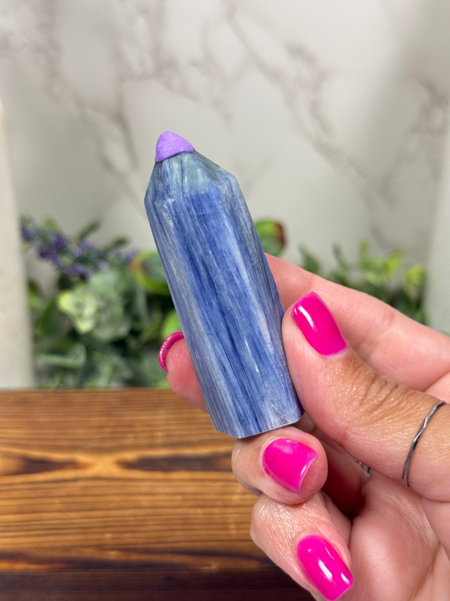 Blue Kyanite Towers