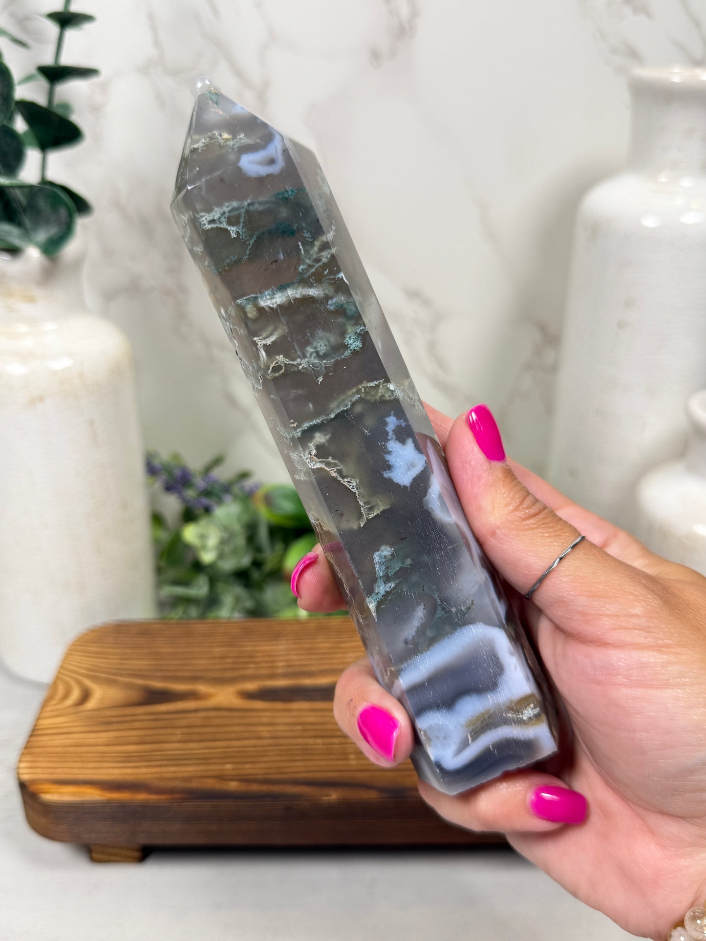 Moss Agate Towers