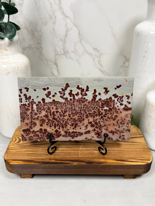 Pink Picture Jasper Slab