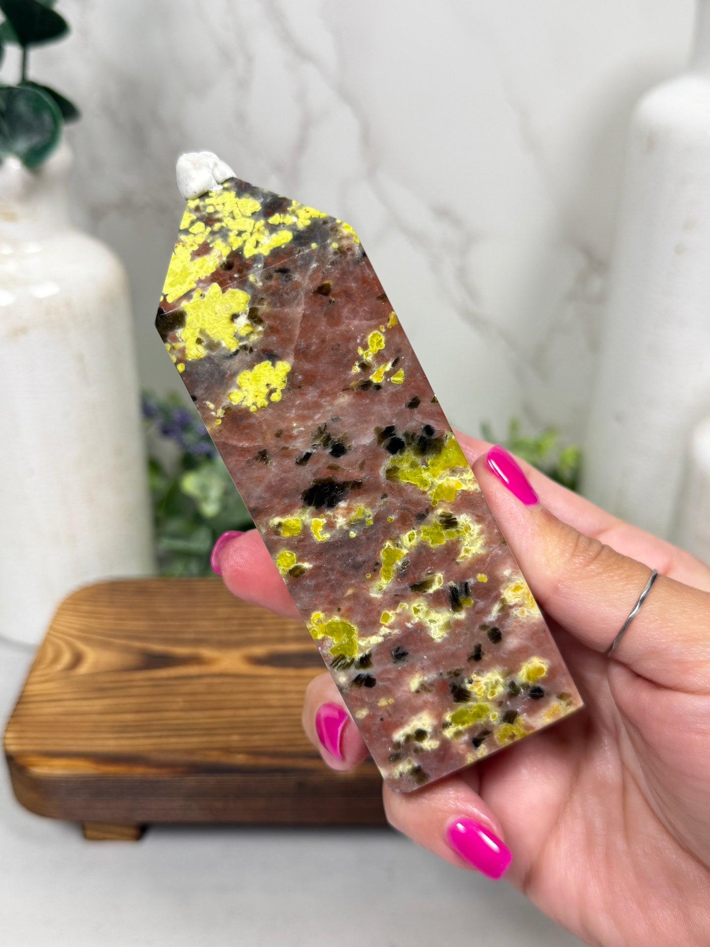 Cherry Blossom Tourmaline Towers