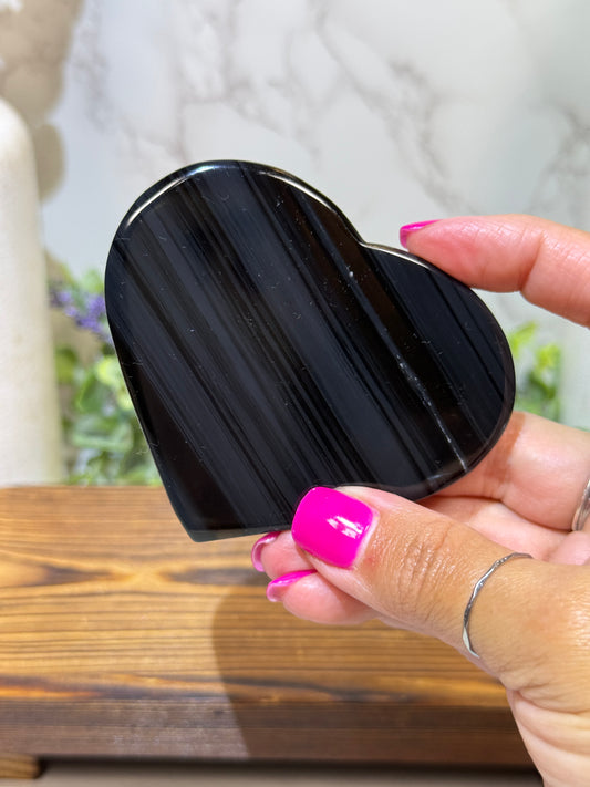 Ice Obsidian Hearts