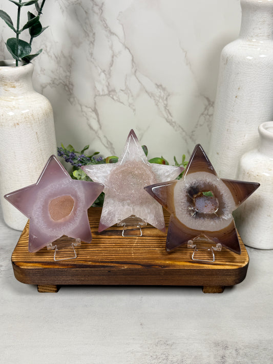 Jelly Agate Stars