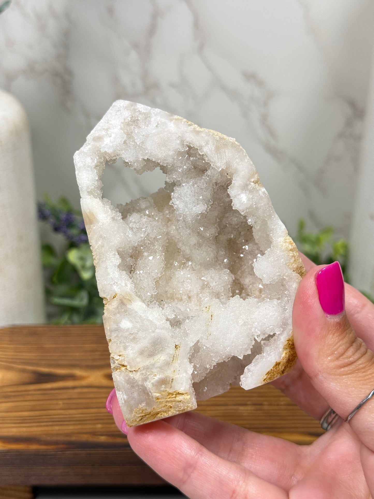 Quartz Geode Free Forms