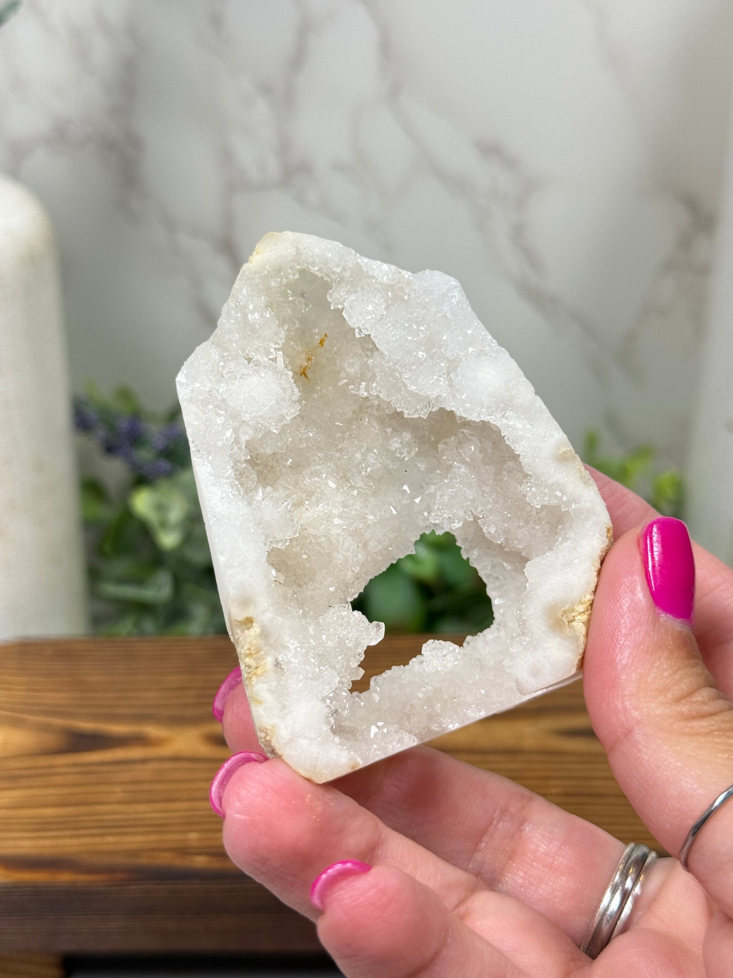 Quartz Geode Free Forms