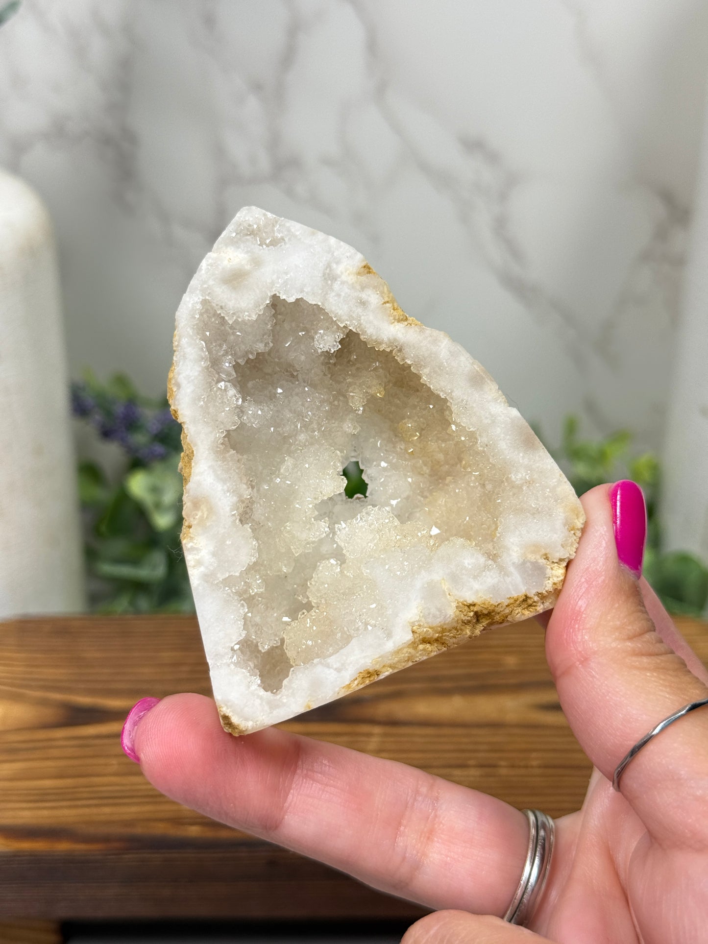 Quartz Geode Free Forms