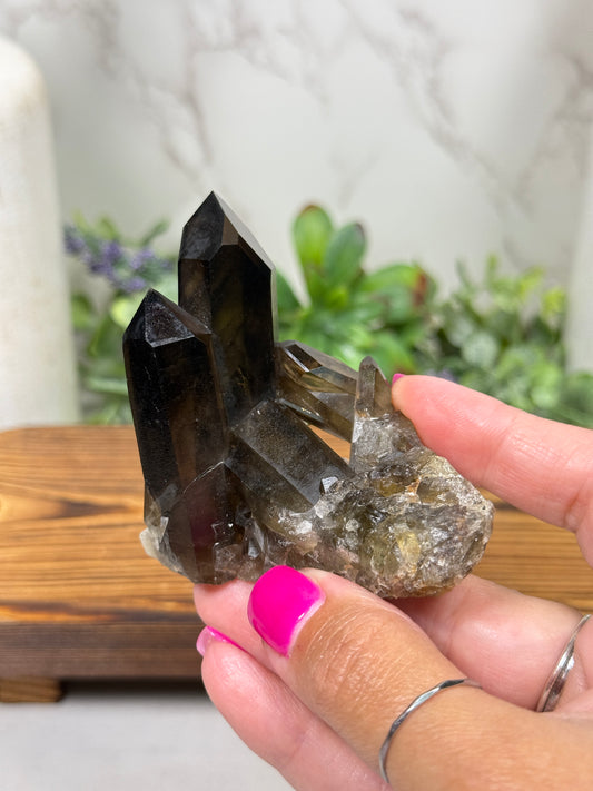 Smoky Quartz Clusters - You Pick!