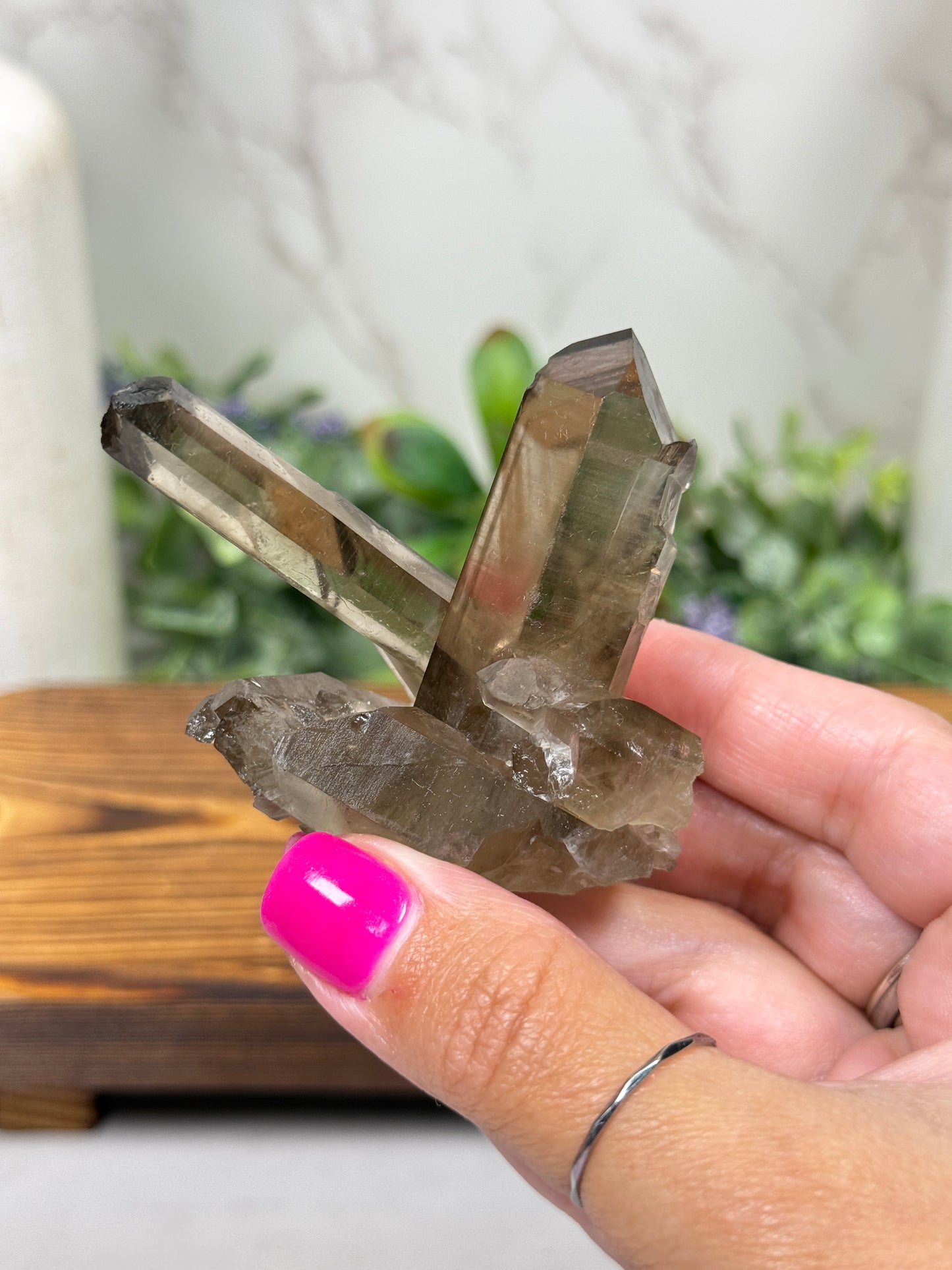 Smoky Quartz Clusters - You Pick!
