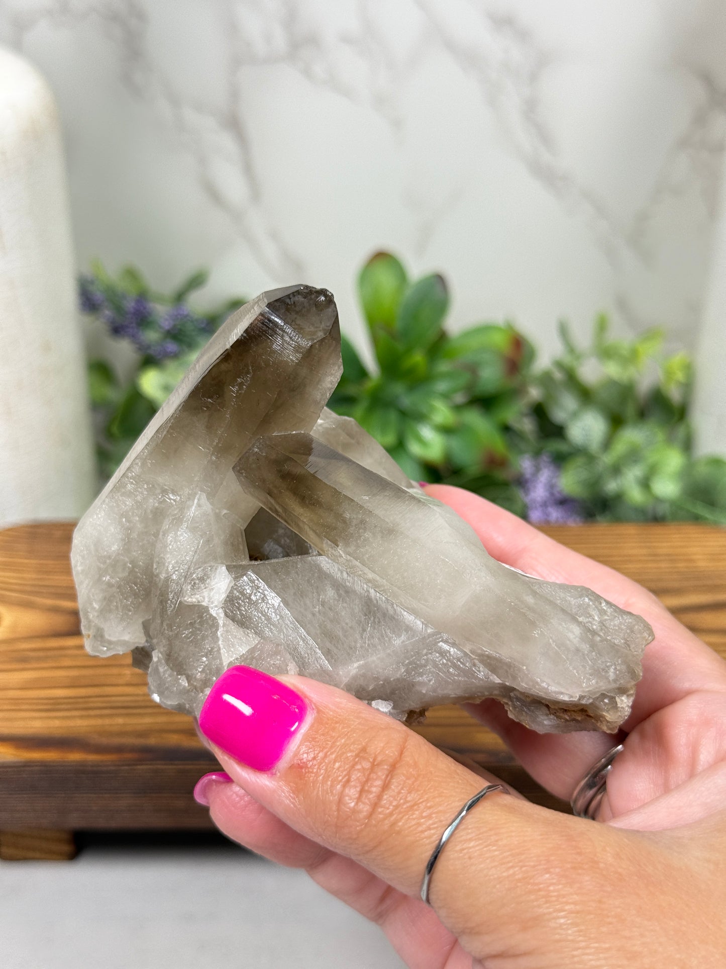 Smoky Quartz Clusters - You Pick!