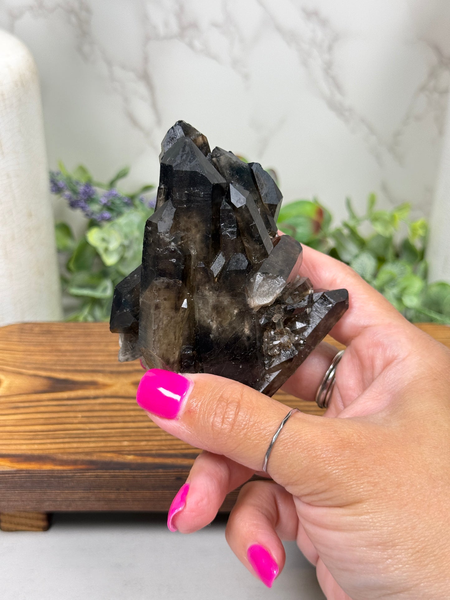Smoky Quartz Clusters - You Pick!