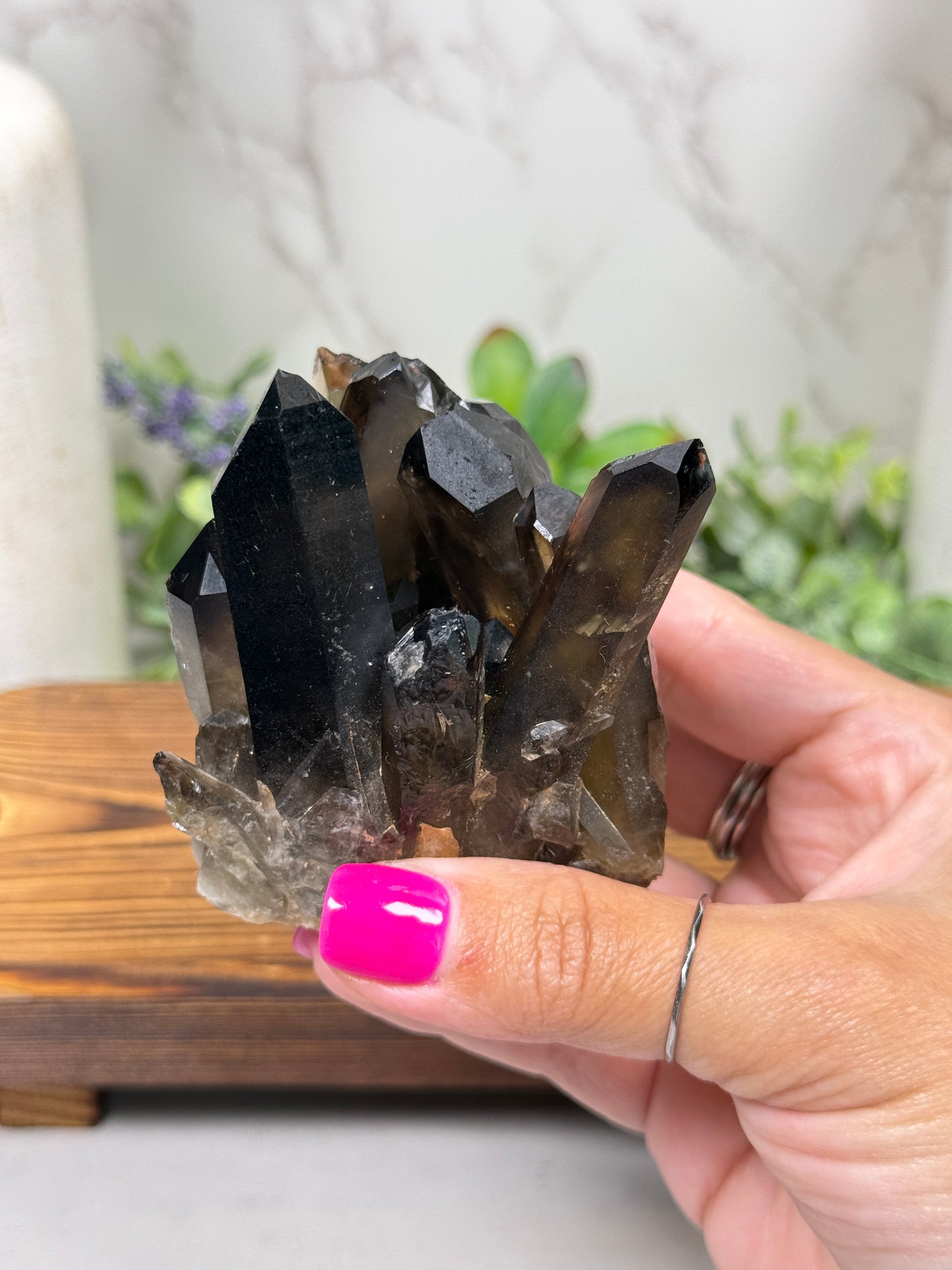 Smoky Quartz Clusters - You Pick!