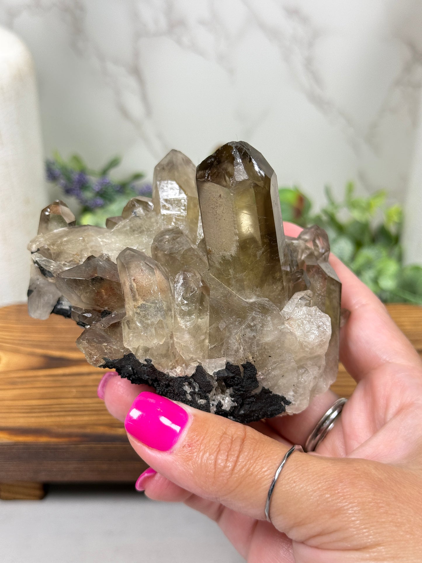 Smoky Quartz Clusters - You Pick!