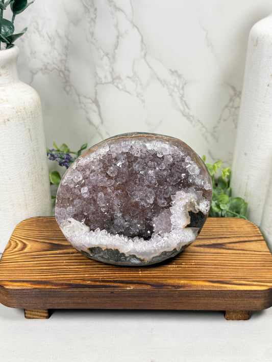 Pink Sherbet Amethyst Free Form