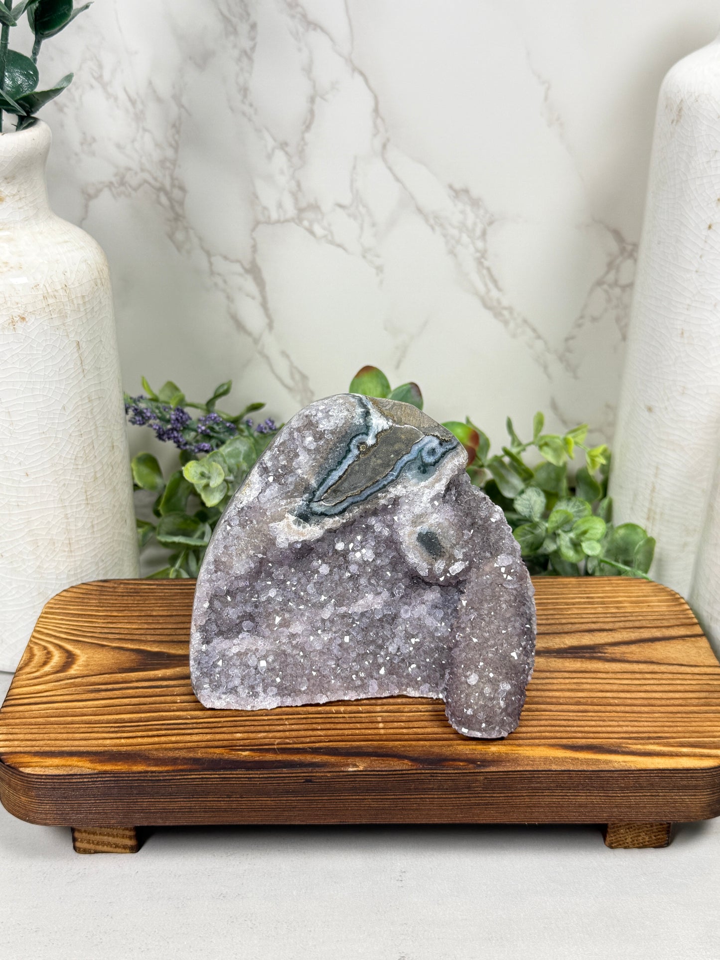 Grey Amethyst Free Form