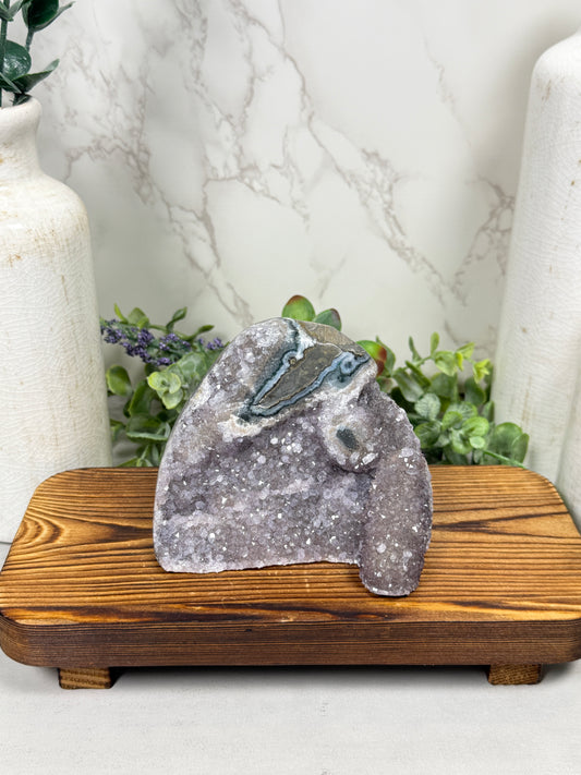 Grey Amethyst Free Form