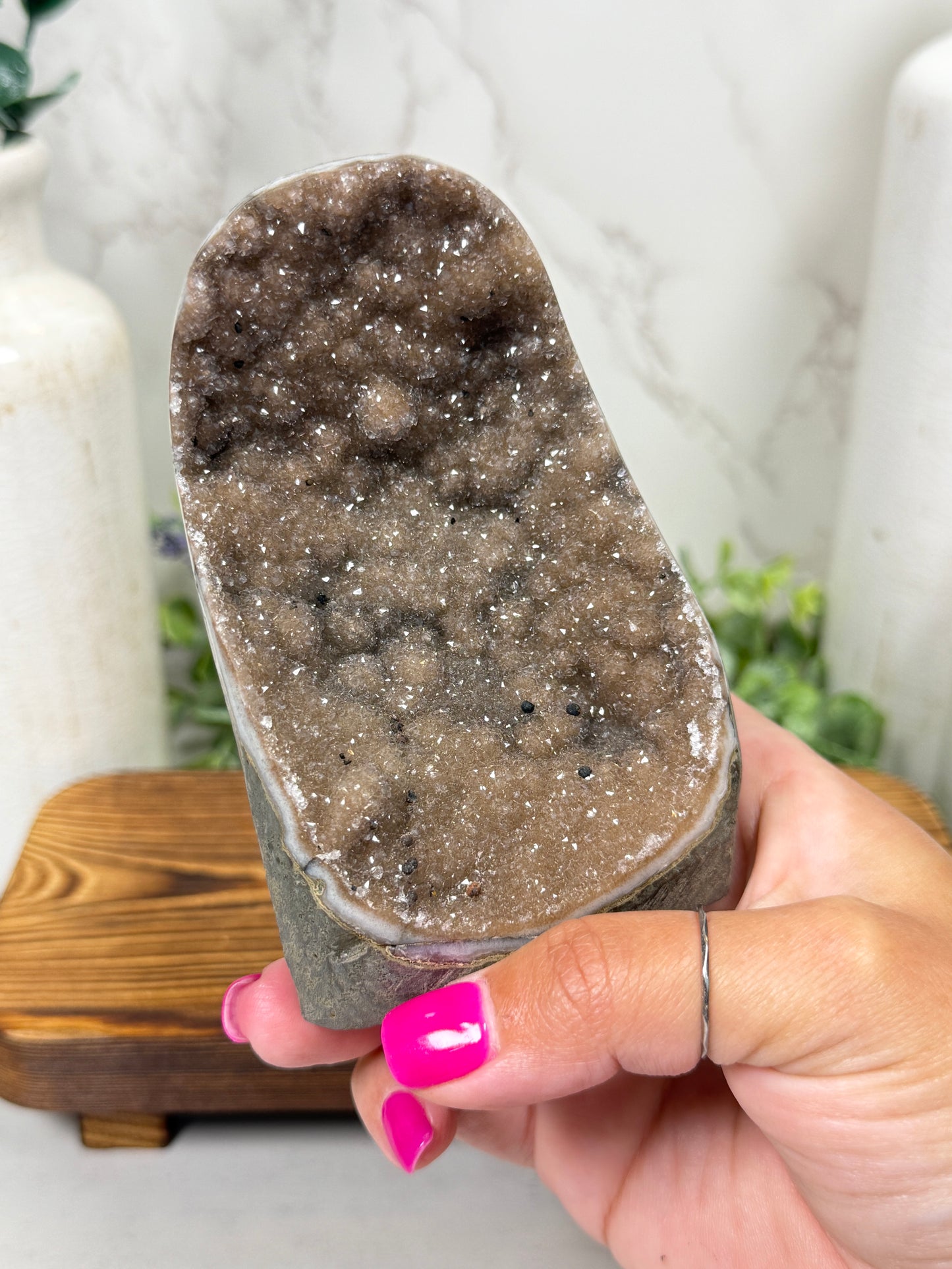 Chocolate Amethyst Free Form