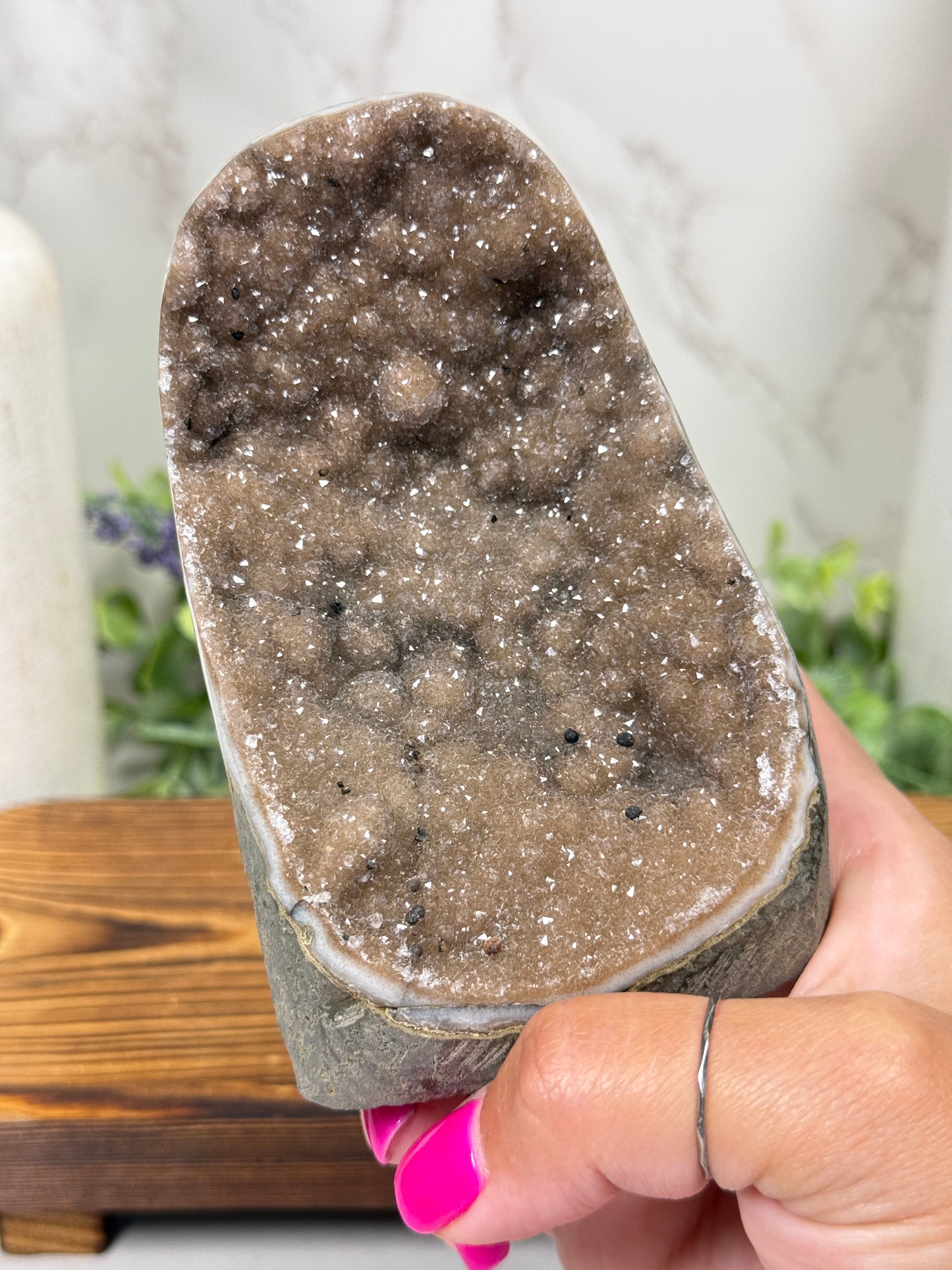 Chocolate Amethyst Free Form