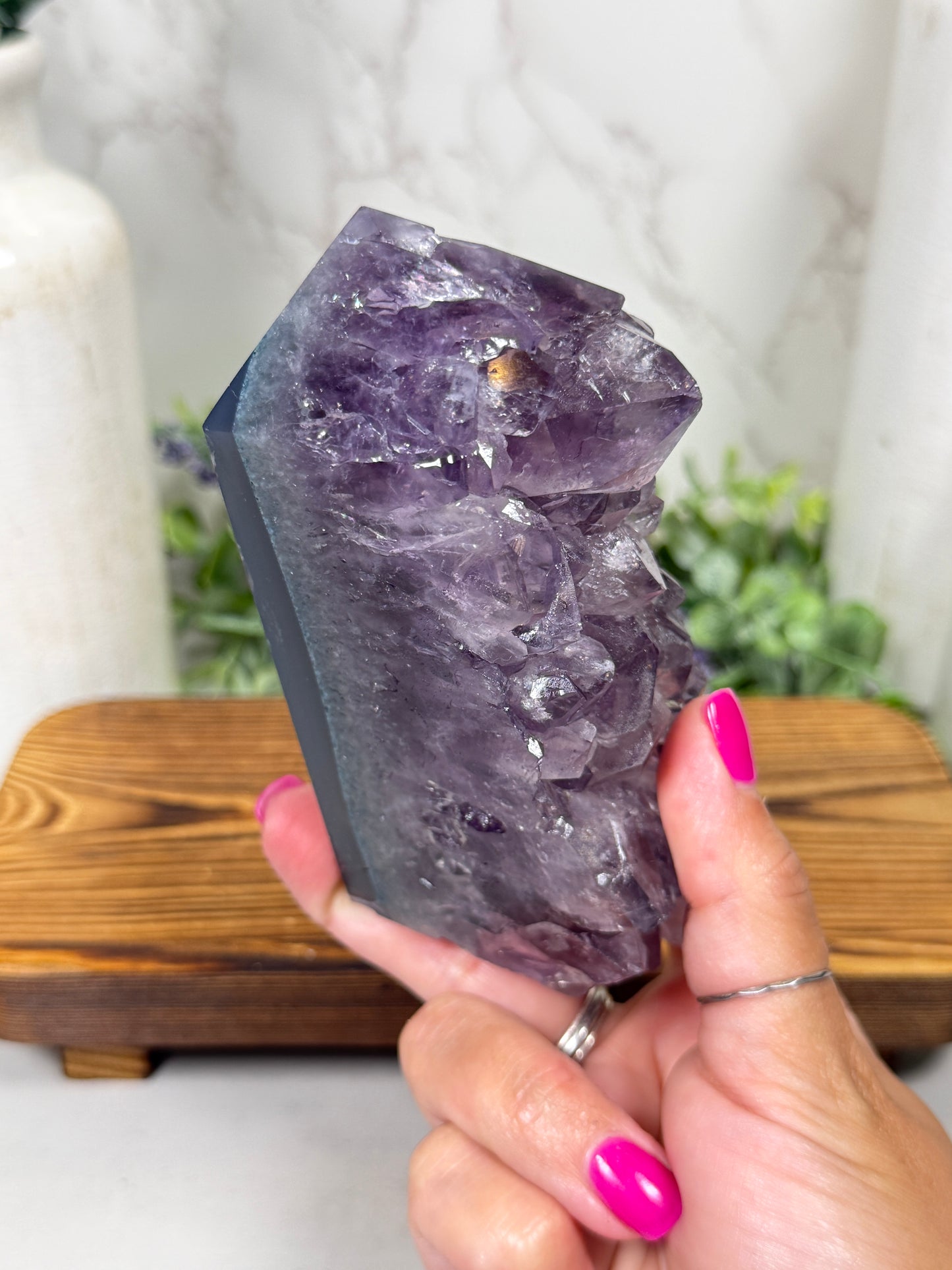 Amethyst Agate Tower