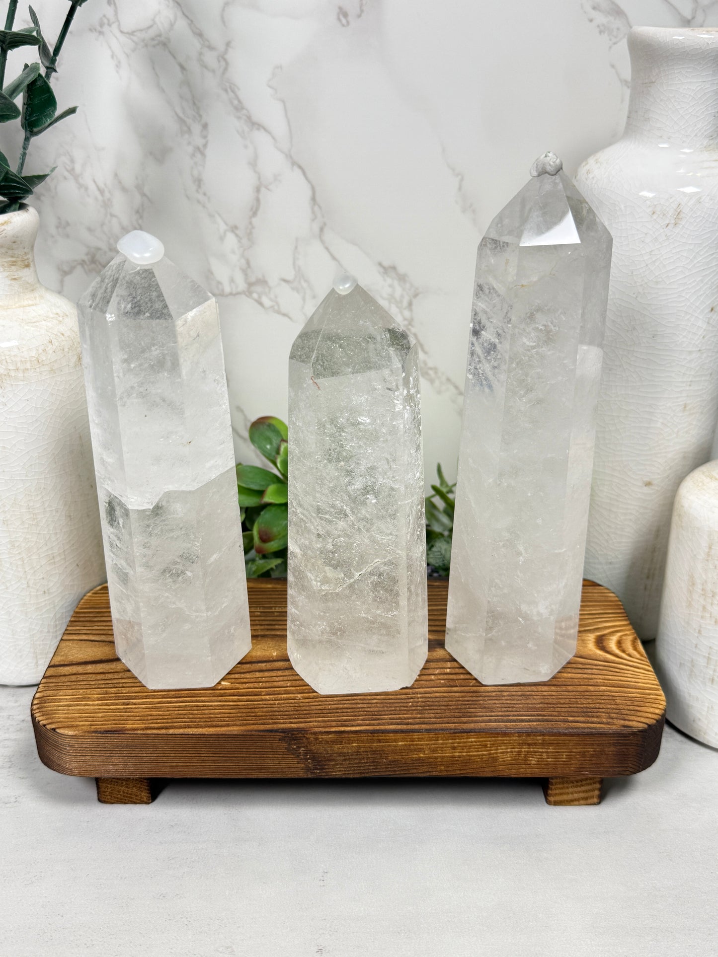 Imperfect Quartz Towers