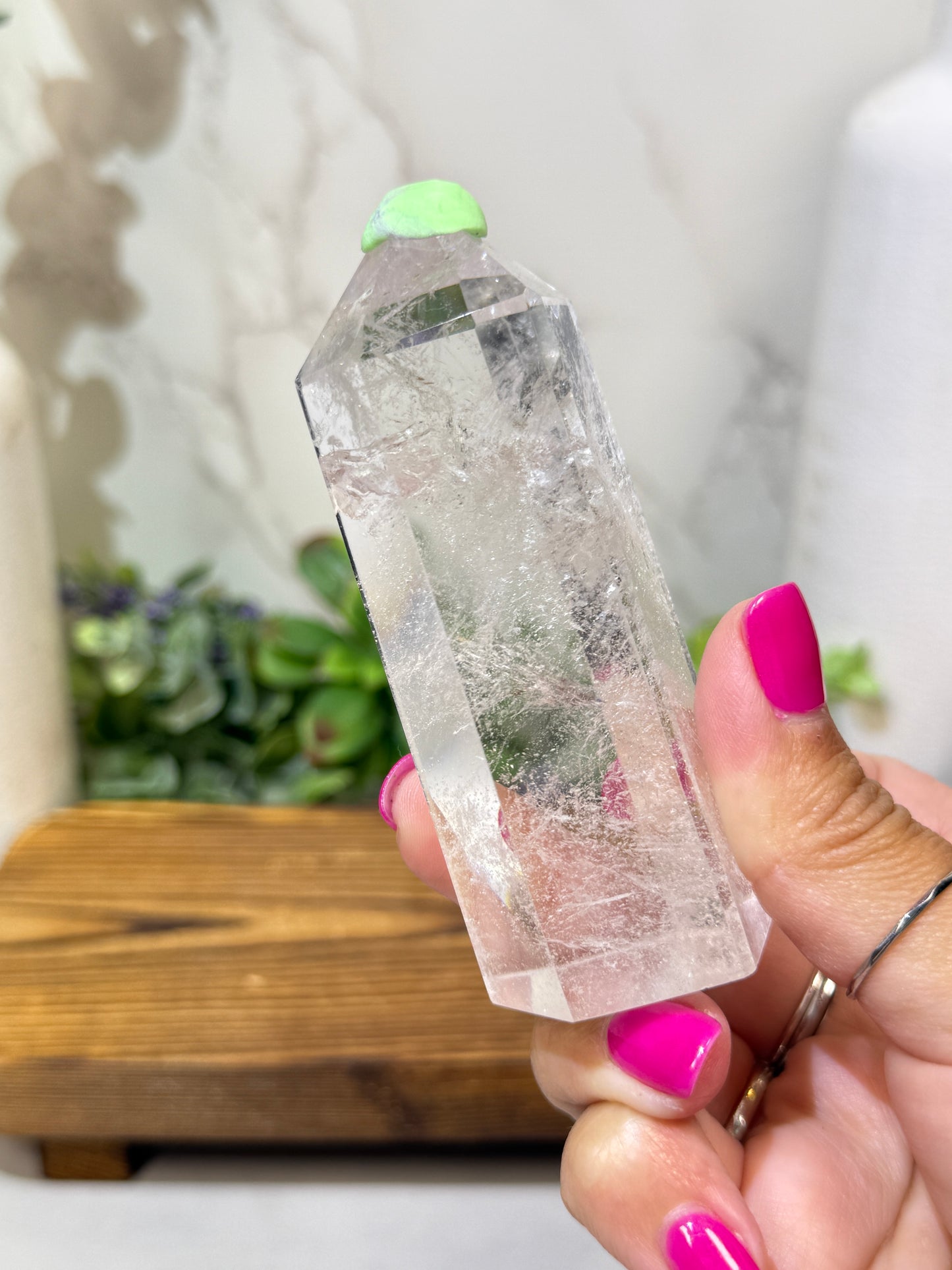 Clear Quartz Towers
