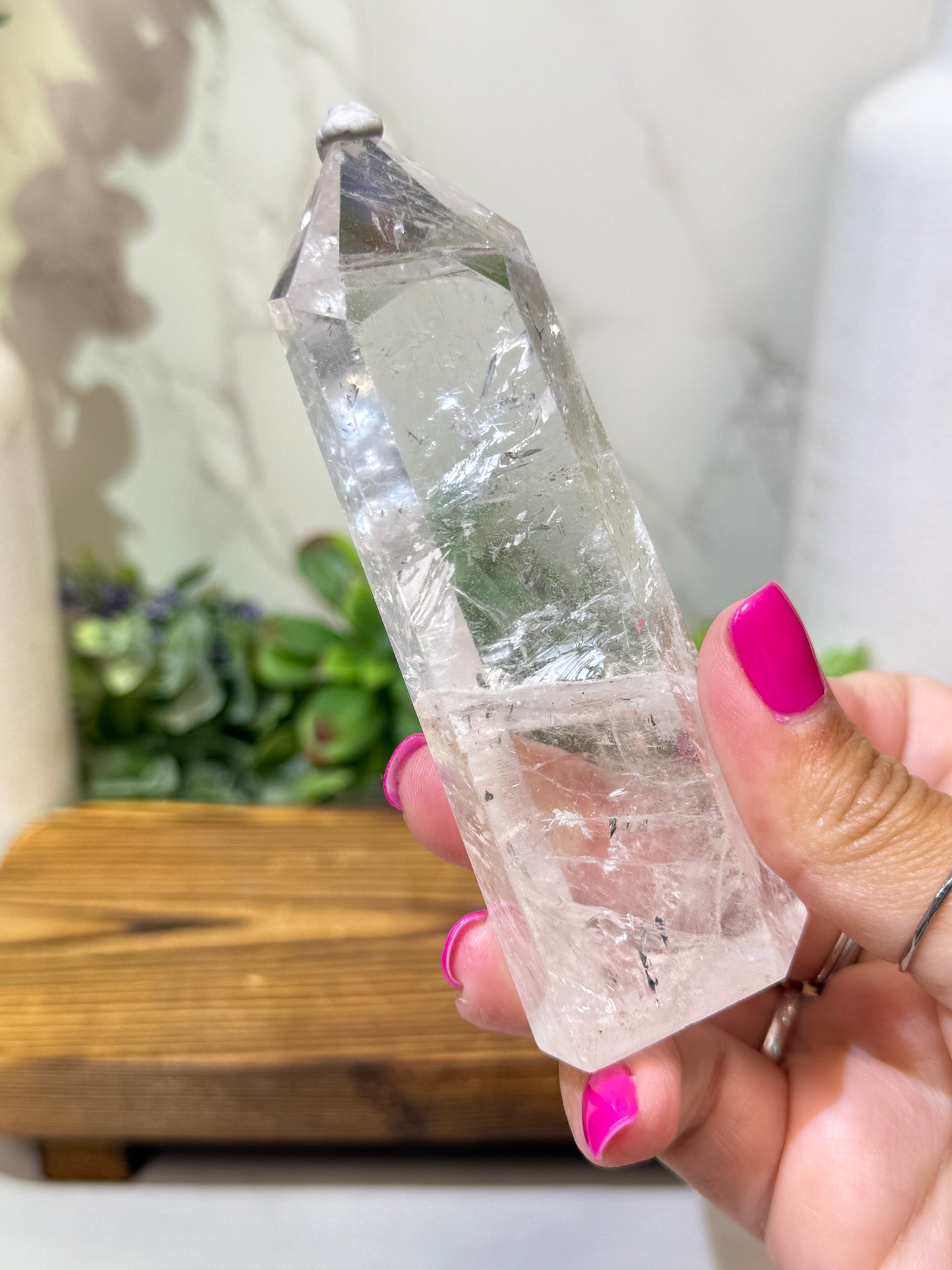 Clear Quartz Towers