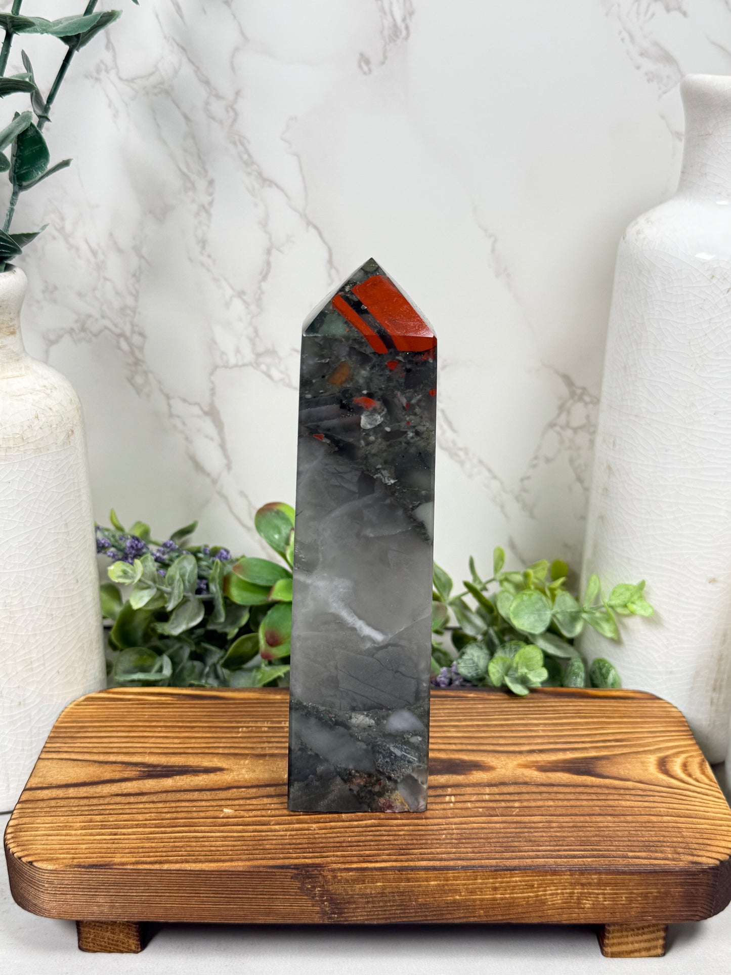 African Blood Stone Tower