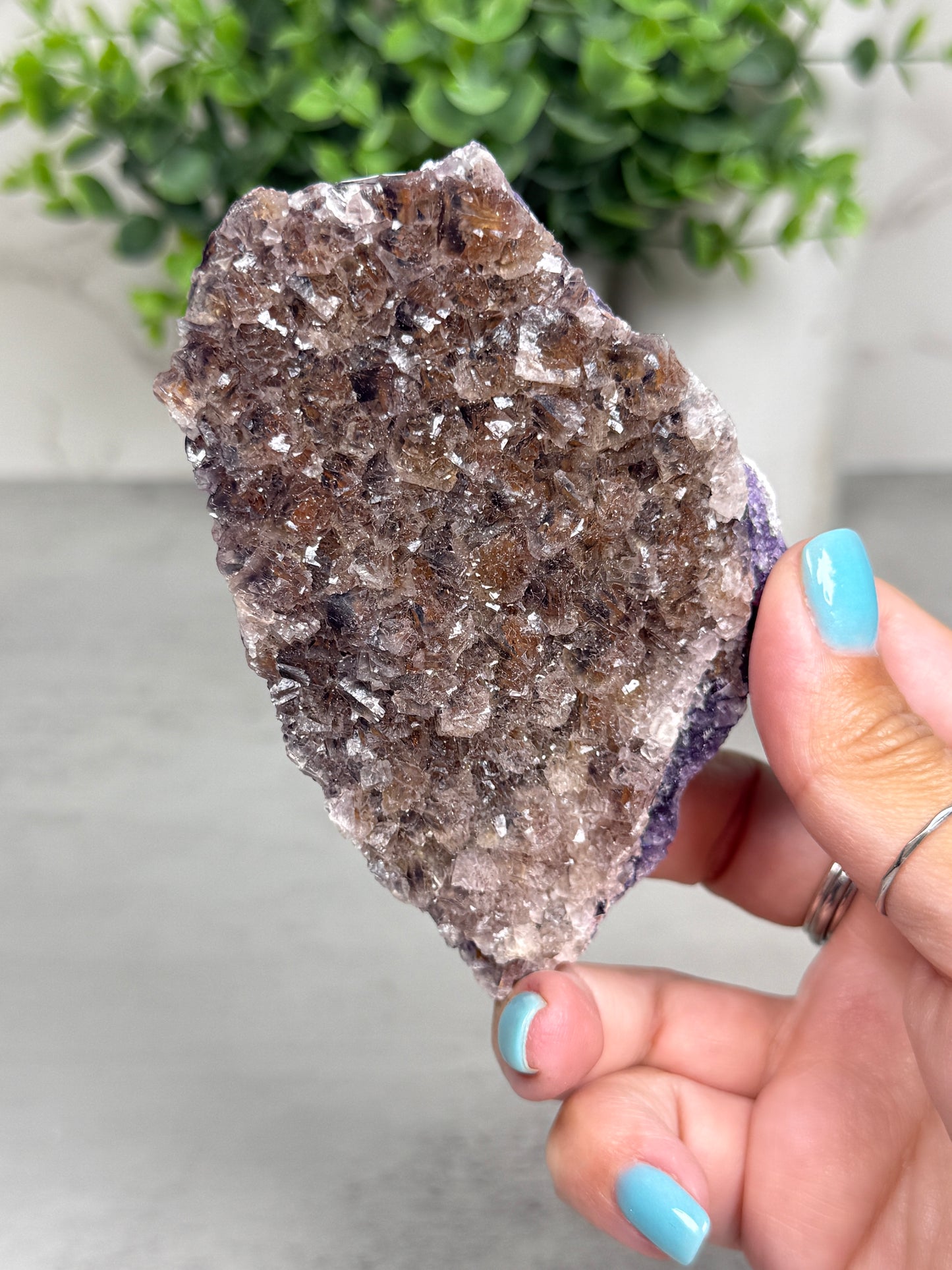 Purple Centuries Fluorite Specimen