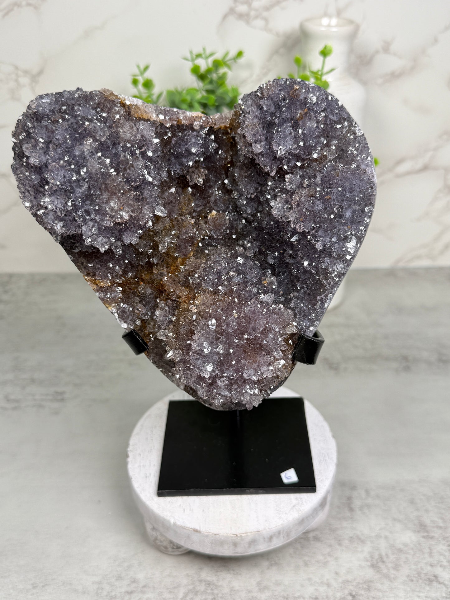 Galaxy Amethyst on Stand from Uruguay