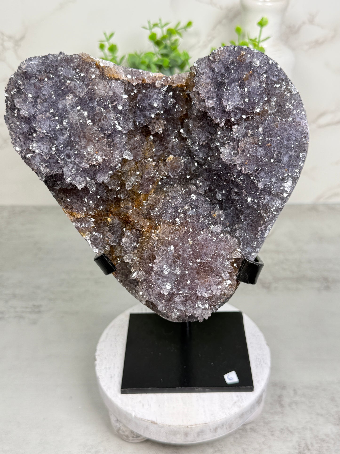 Galaxy Amethyst on Stand from Uruguay