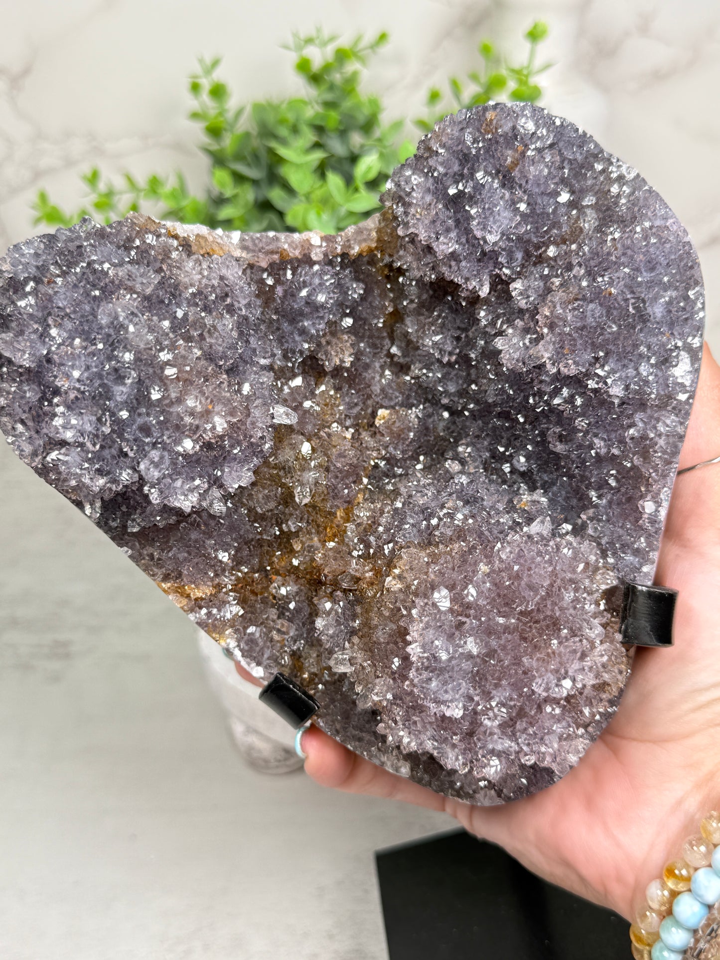 Galaxy Amethyst on Stand from Uruguay