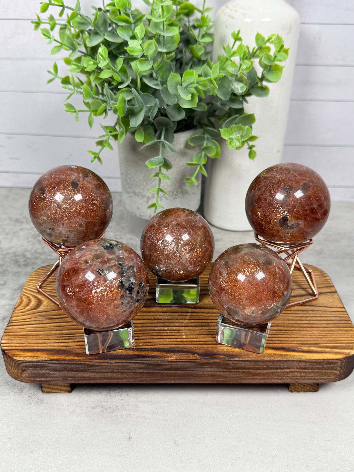 Sunstone Spheres from Tanzania HQ