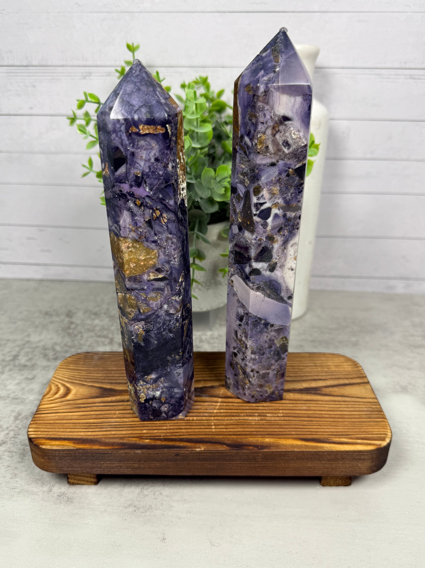 Purple Fluorite Root Towers