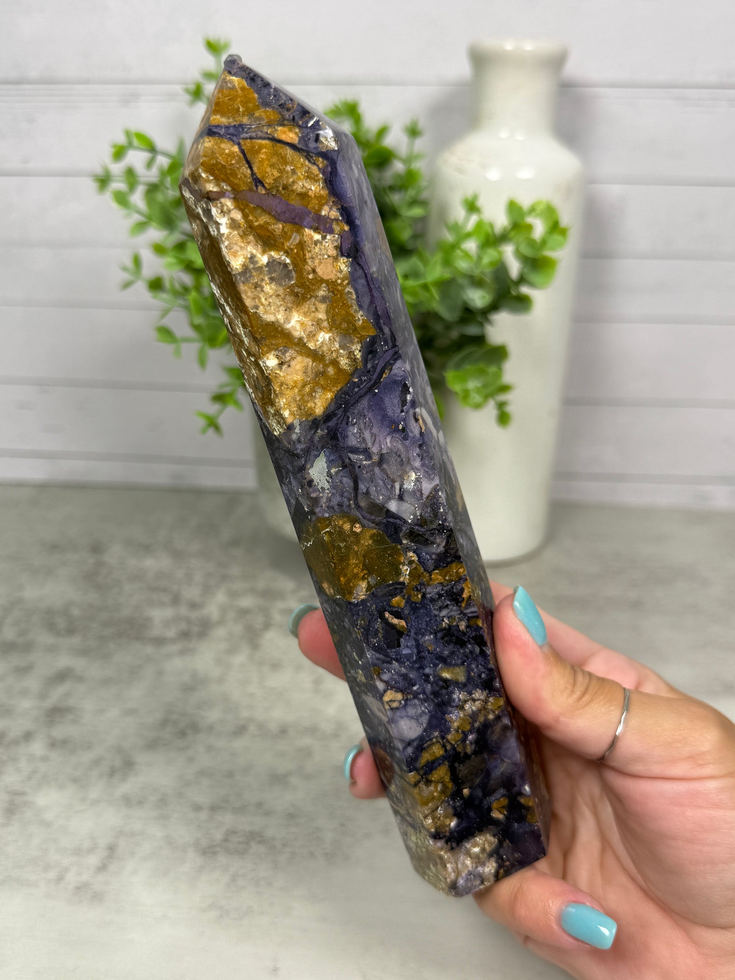 Purple Fluorite Root Towers