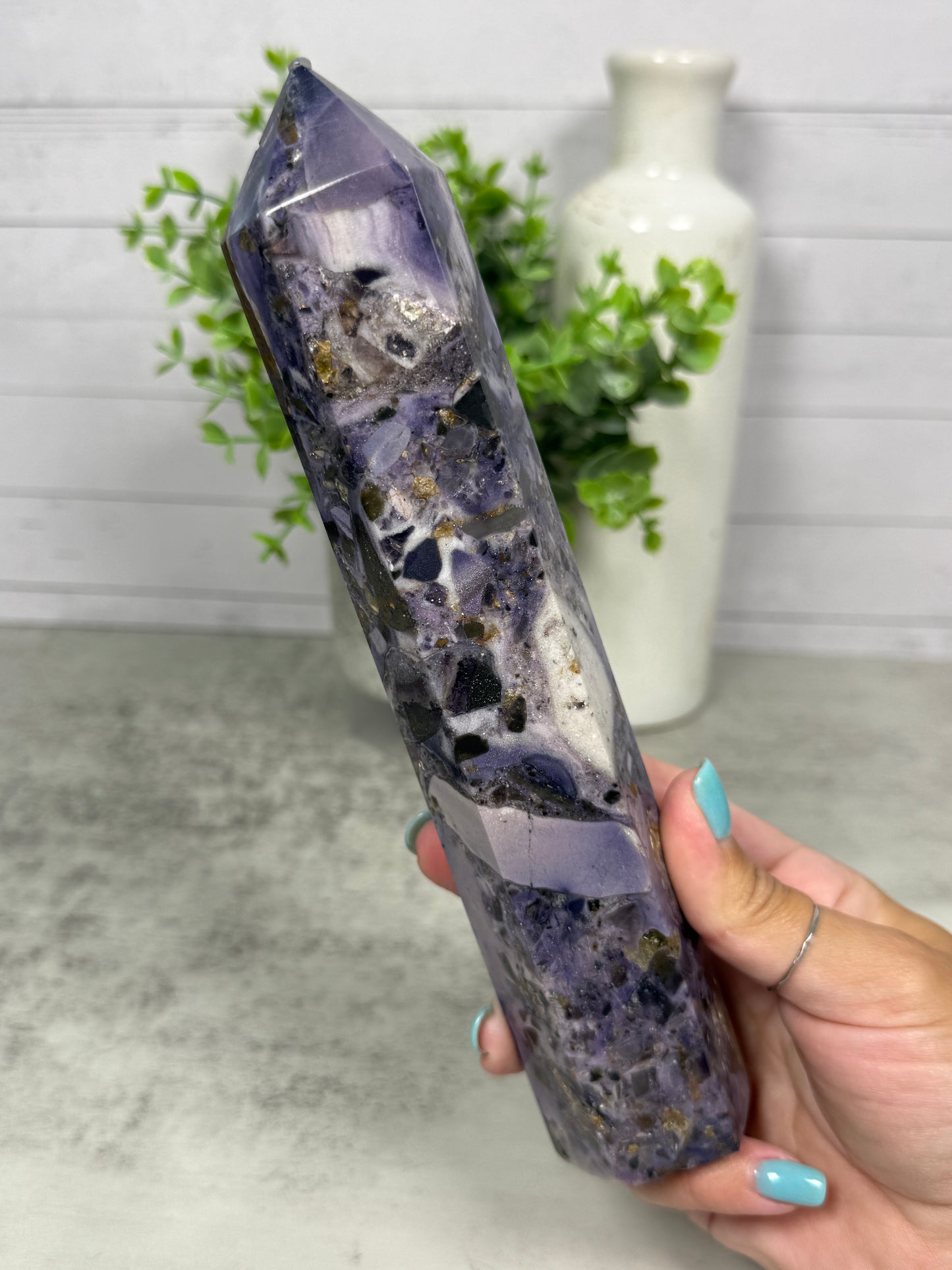 Purple Fluorite Root Towers