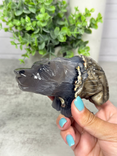 Volcano Agate Bears