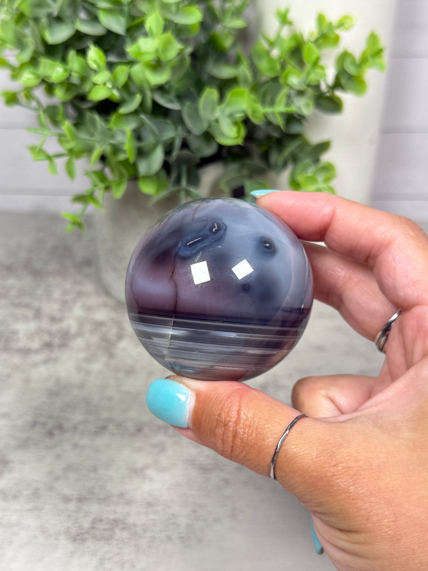 Swazi Agate Spheres