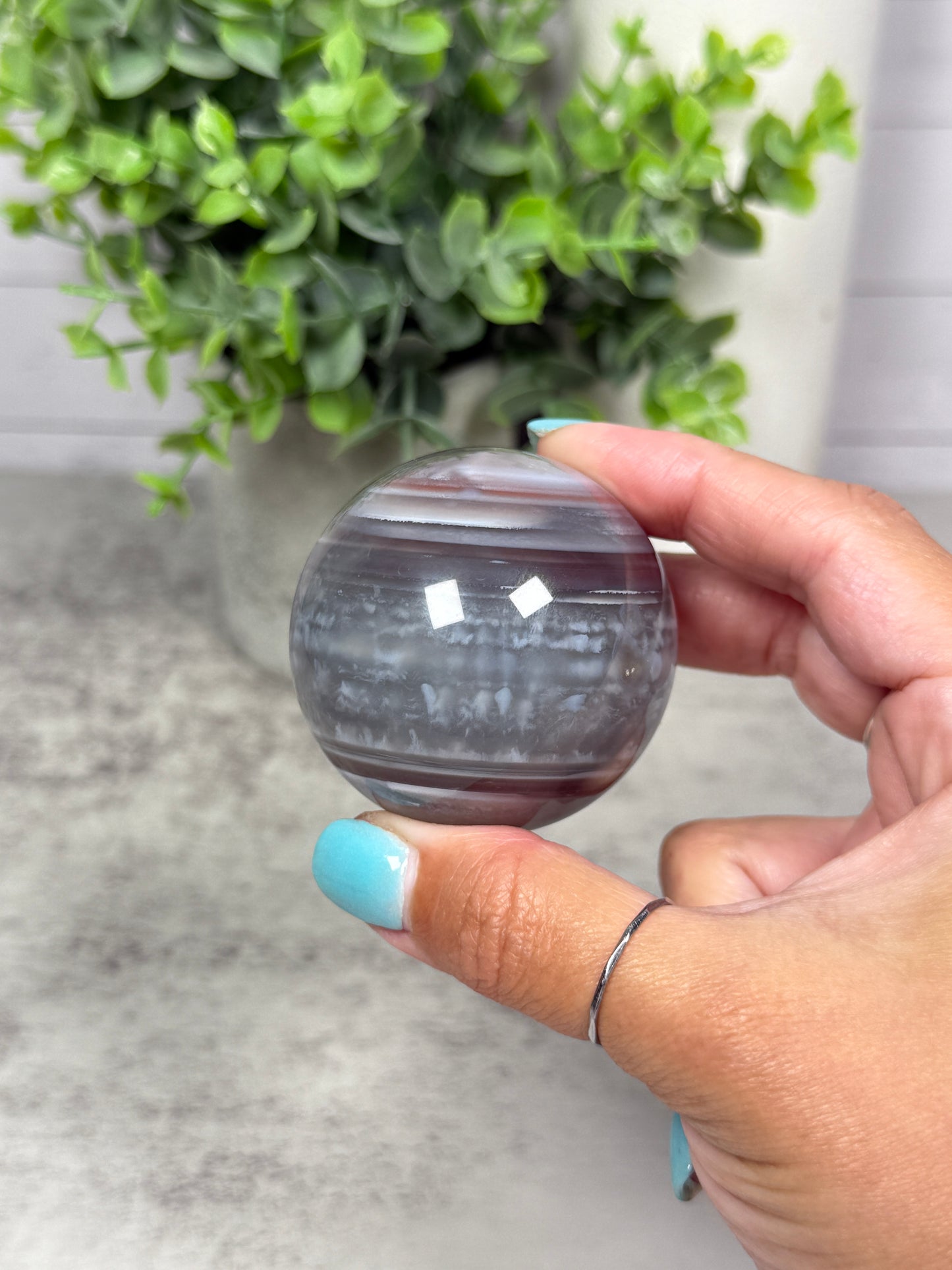 Swazi Agate Spheres