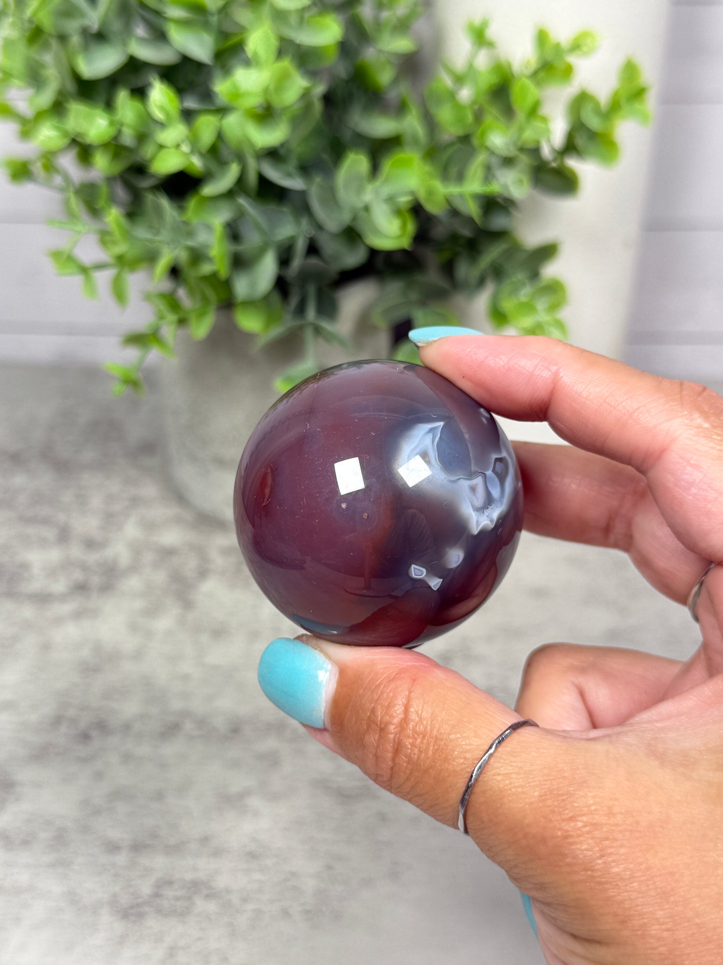 Swazi Agate Spheres