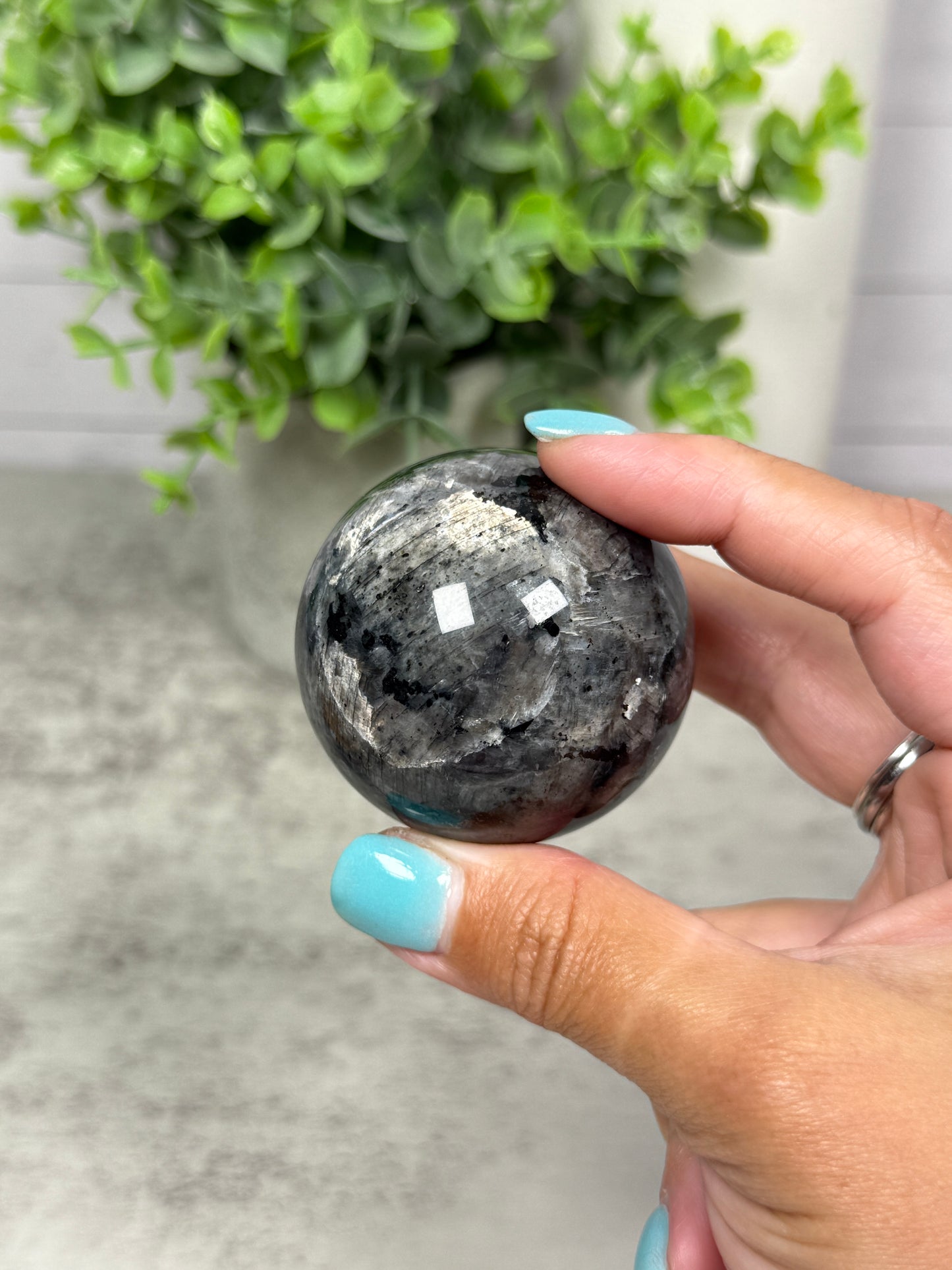 Larvikite Spheres