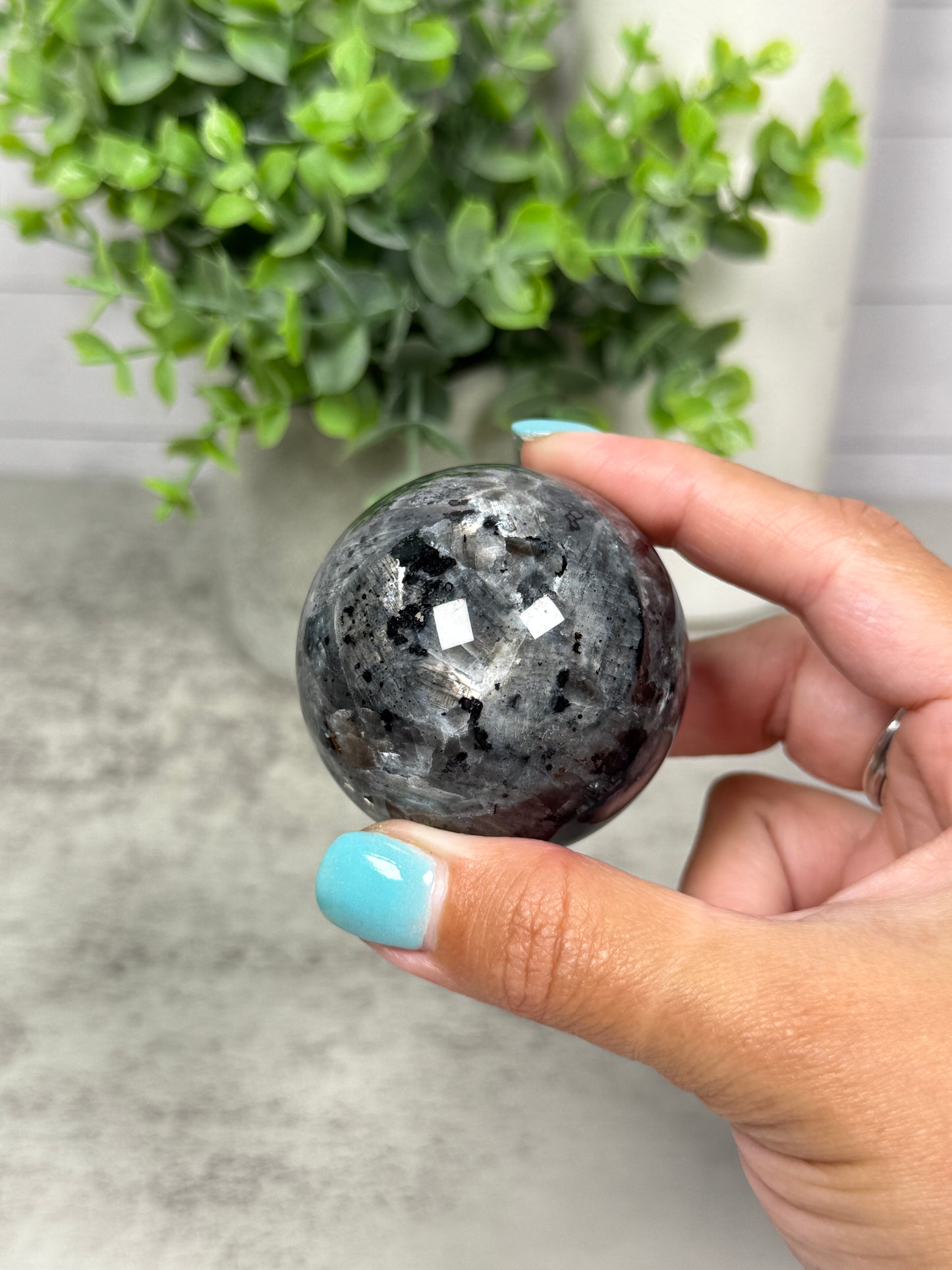 Larvikite Spheres