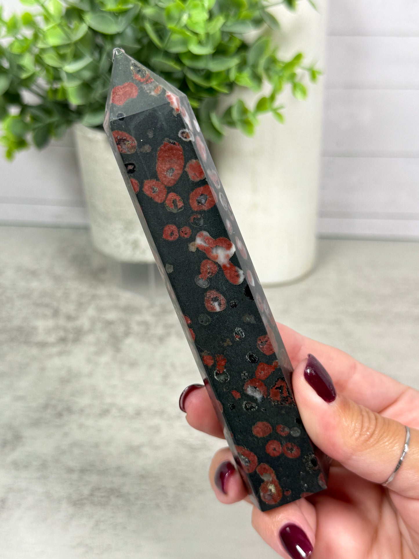 Plum Blossom Jasper Towers