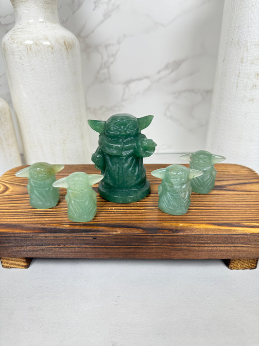 Star Wars Yoda Carving