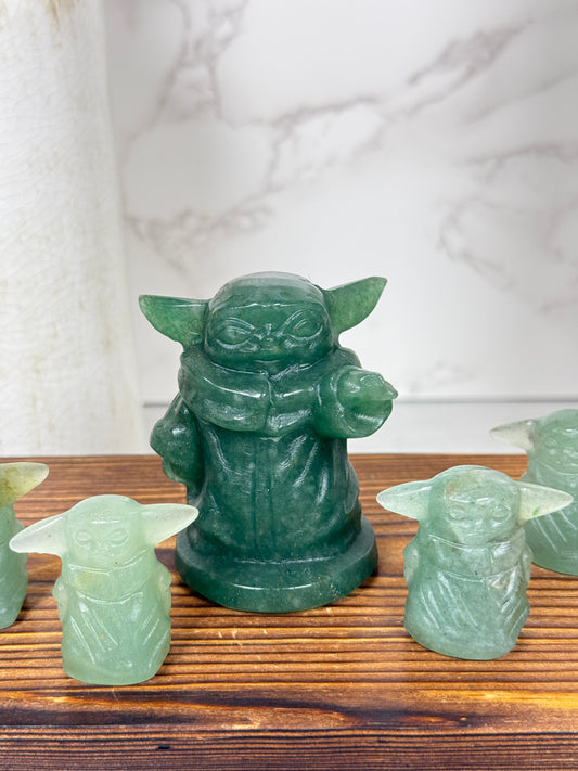 Star Wars Yoda Carving
