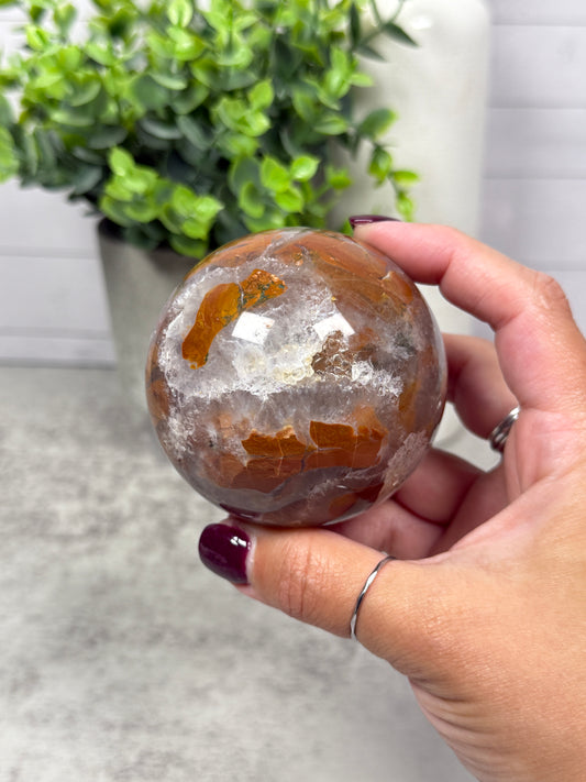 Brecciated Agate Spheres