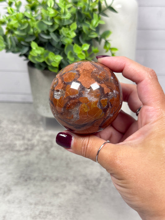 Brecciated Agate Spheres