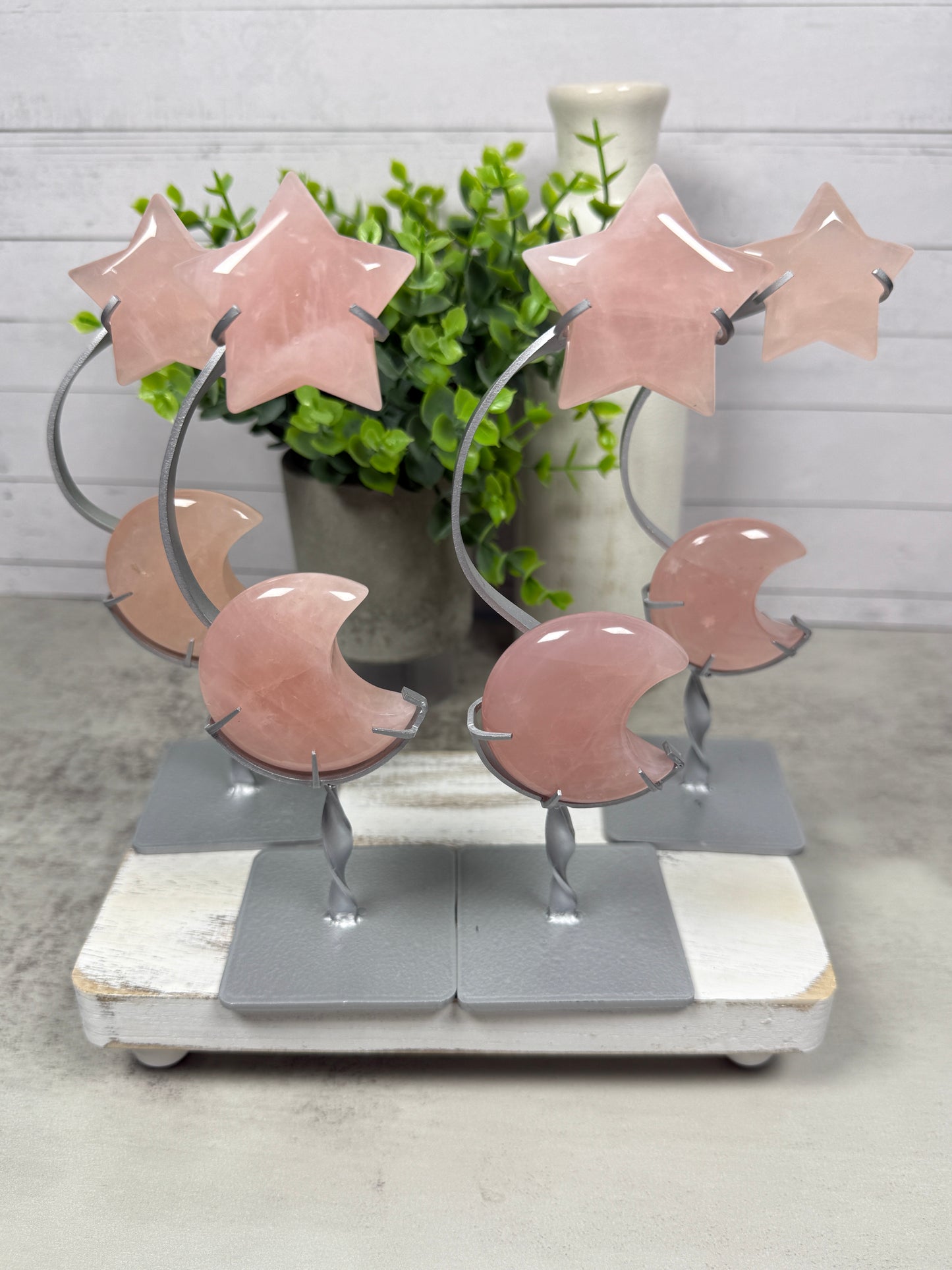 Rose Quartz Moon | Lunas + Stars