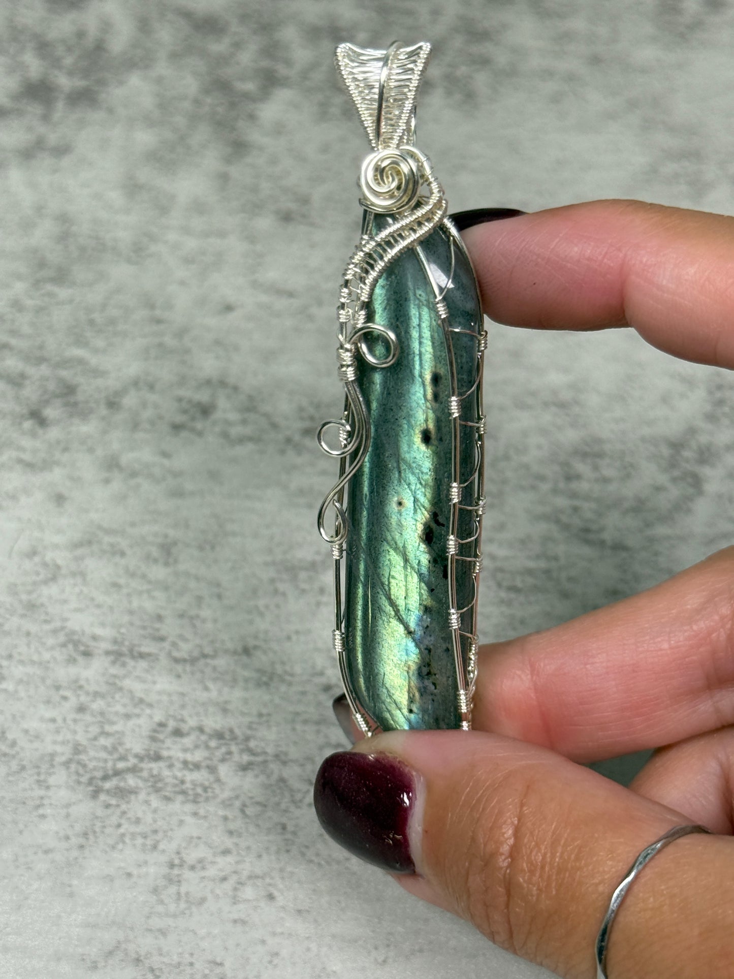Labradorite Pendants